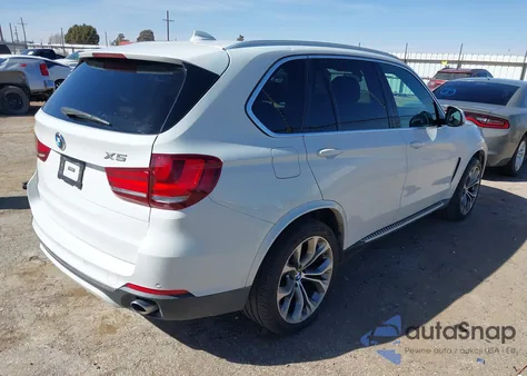 2017 BMW X5 Sdrive35I z USA, uszkodzony, nr VIN 5UXKR2C34H0X07189